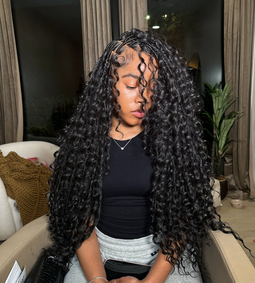 100% Human Hair Curly Bulk -- Pure Virgin Italy