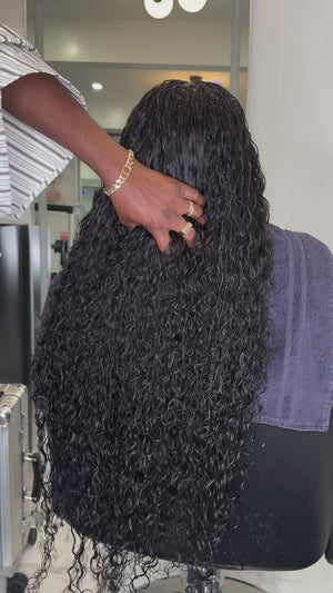 Bundled Pure Virgin Base Curls / 100 grams (HUMAN HAIR BULK)